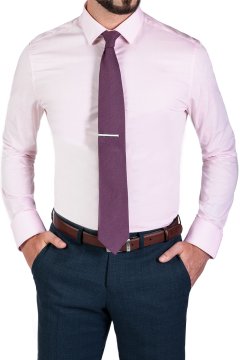 Pánska košeľa BANDI, model SLIM BRIZZI Rosa