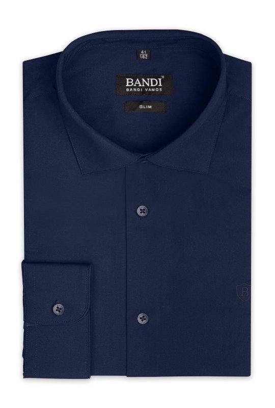 Pánska košeľa BANDI, model SLIM ALFIO Marin