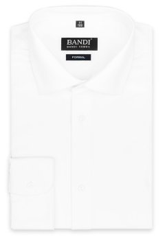 Pánska košeľa BANDI, model FORMAL MARBELLO Bianco