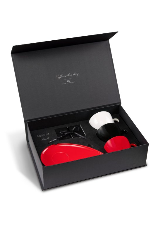 Kávový porcelánový set BANDI, veľká sada 280 ml