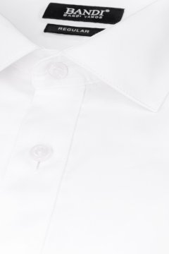 Pánska košeľa BANDI, model REGULAR MARBELLO Bianco