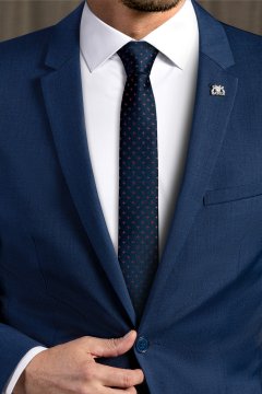 Pánska kravata BANDI, model ABRUZZO slim 02