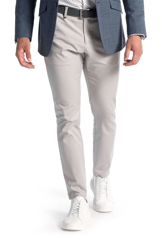 Pánske nohavice BANDI, STRAIGHT FIT BENDURO Taupe