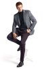 Pánske voľnočasové nohavice BANDI, model STRAIGHT FIT PAULINO Marsala