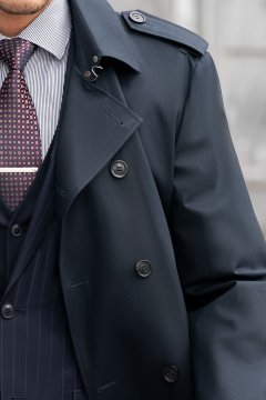 Pánsky trenčkot LUMIERO TAILORED Marin