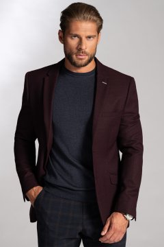 Pánske voľnočasové sako BANDI, model TAILORED TAURIO Sangre