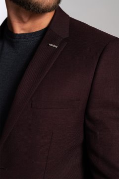 Pánske voľnočasové sako BANDI, model TAILORED TAURIO Sangre