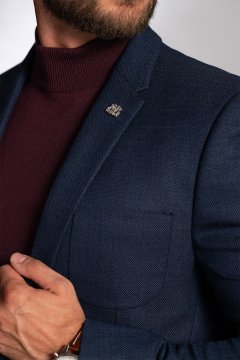 Pánske voľnočasové sako BANDI, model SLIM PIEDRO Marin