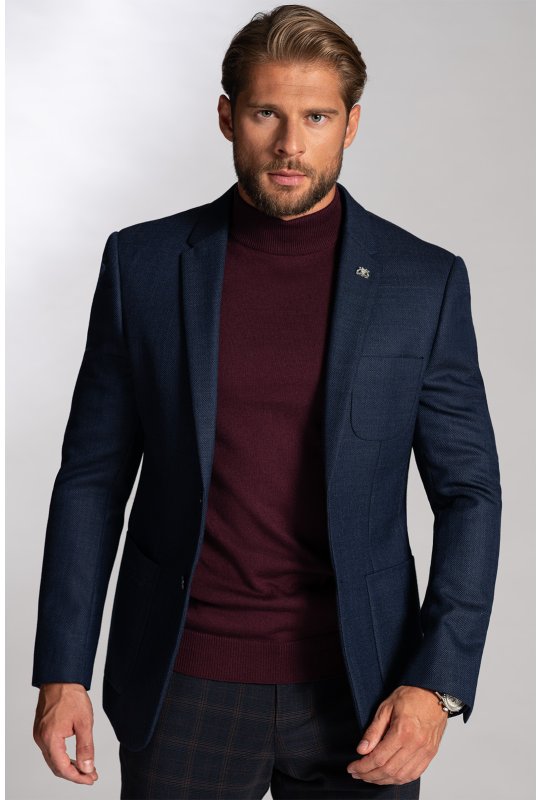 Pánske voľnočasové sako BANDI, model TAILORED PIEDRO Marin