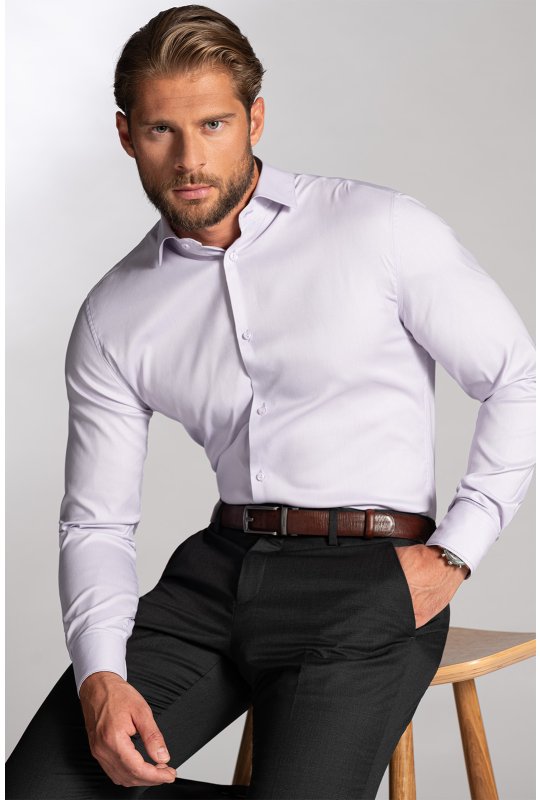 Pánska košeľa BANDI, model REGULAR CATENA Viola