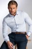 Pánska košeľa BANDI, model SLIM EVORIO Azzur