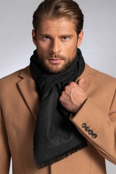 Pánsky šál BANDI, model ALACRO Antracit