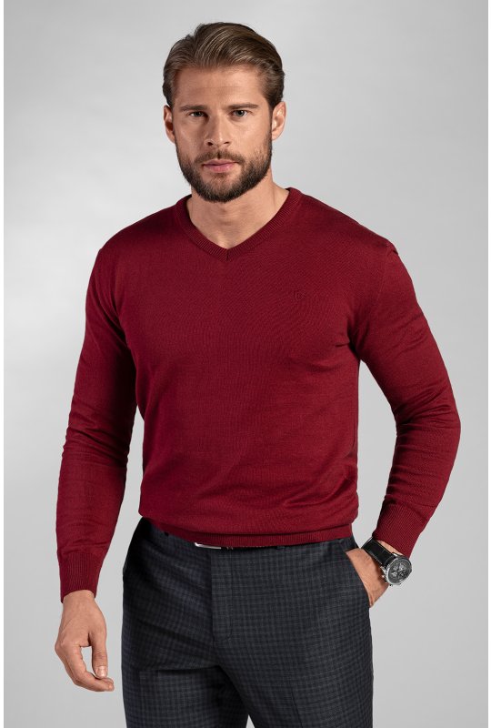 Pánsky sveter BANDI, model AREZZIO Rosso
