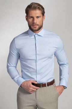 Pánska košeľa BANDI, model REGULAR VILETTO Azzur