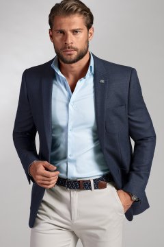Pánske voľnočasové sako BANDI, model SLIM PIEDRO Marin