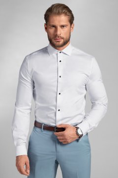 Pánska košeľa BANDI, model REGULAR ESTADUX Bianco
