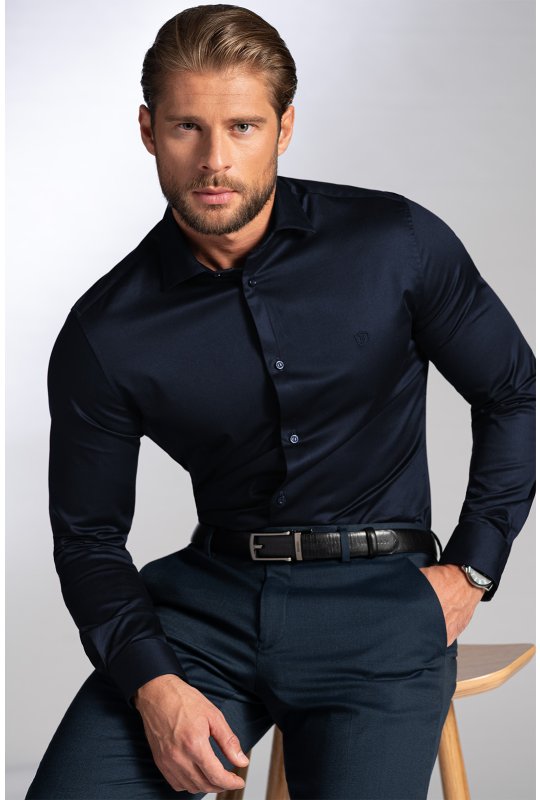 Pánska košeľa BANDI, model SLIM LARICCIO Marin