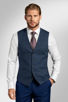 Pánska vesta BANDI, model SLIM ALECO Marin