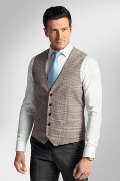 Pánska vesta BANDI, model TAILORED LYONE Sabbia