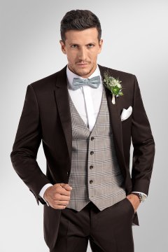 Pánska vesta BANDI, model TAILORED LYONE Sabbia