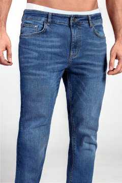 Pánske džínsy BANDI, model STRAIGHT SANTANA Blu
