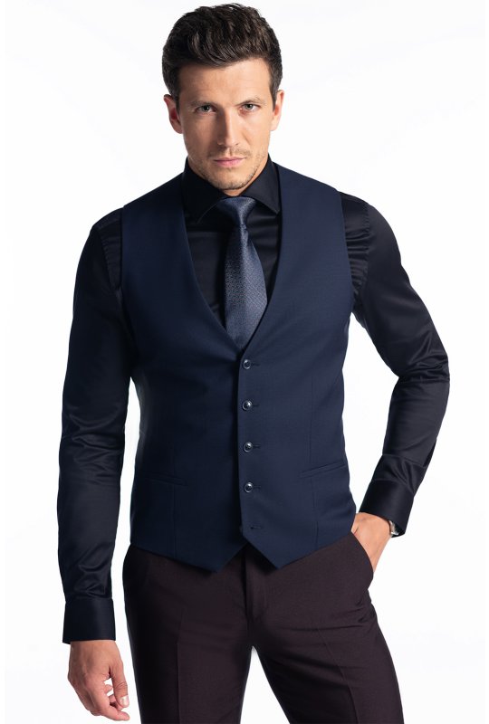 Pánska vesta BANDI, model SLIM SPELLI Marin