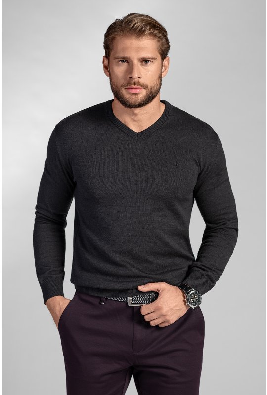 Pánský sveter BANDI, model AREZZIO Grafit
