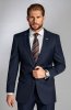 Pánsky oblek TAILORED FIT RENATIO Indaco