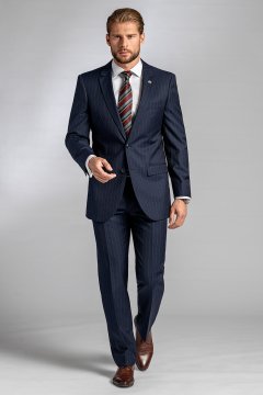 Pánsky oblek TAILORED FIT RENATIO Indaco