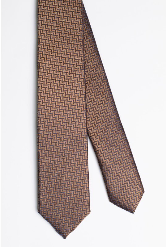 Pánska kravata BANDI, model CARIBIO slim 05