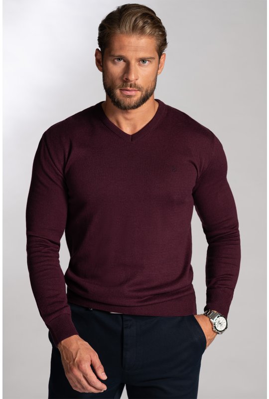 Pánsky sveter BANDI, model AREZZIO Marsala