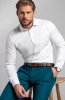 Pánska košeľa BANDI, model SLIM GIAMPOLO Bianco