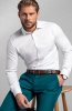 Pánska košeľa BANDI, model REGULAR GIAMPOLO Bianco