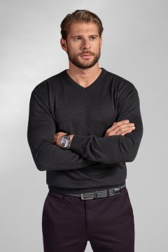 Pánsky sveter AREZZIO Grafit v darčekovom boxe