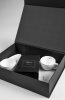 Porcelánové šálky s kávou BANDI, Bianco, darčekový box