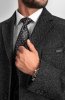Pánsky kabát BANDI, model TAILORED NAVELLO Antracit