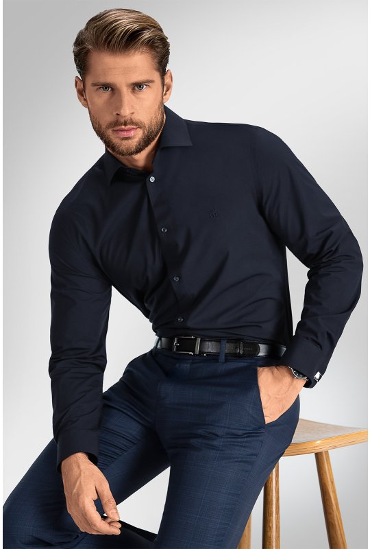 Pánska košeľa BANDI, model REGULAR TERAZZO Marin