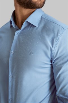 Pánska košeľa BANDI, model SLIM ADRIAMO Azzur