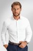 Pánska košeľa BANDI, model SLIM ERICCO Bianco
