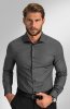 Pánska košeľa BANDI, model SLIM LAPORTO Basalto