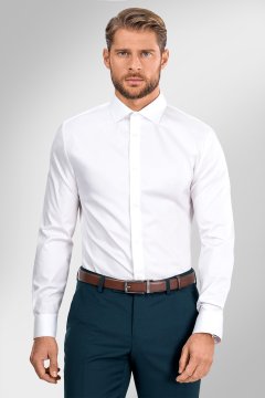 Pánska košeľa BANDI, model SLIM EDMONTE Bianco