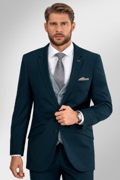 Pánsky oblek BANDI BERGAMO Emerald, strih TAILORED FIT