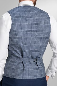 Pánska vesta BANDI, model TAILORED ESTEMIO Blu