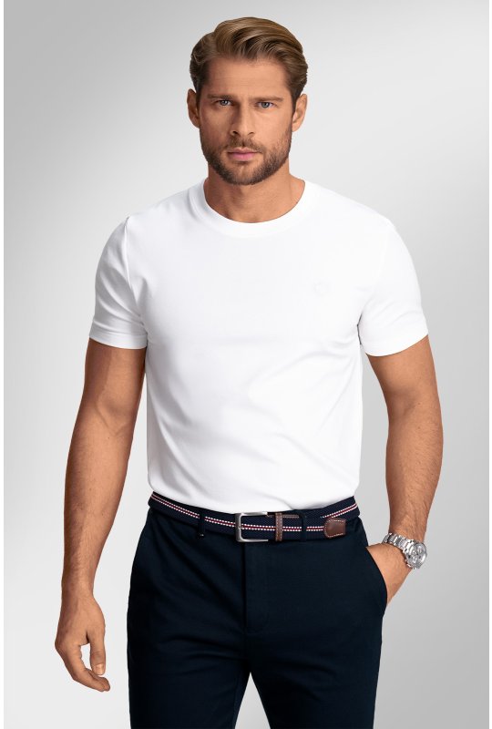 Pánske tričko BANDI, model NICOSSO Bianco 