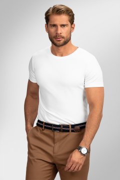 Pánske tričko BANDI, model LUNECO Bianco