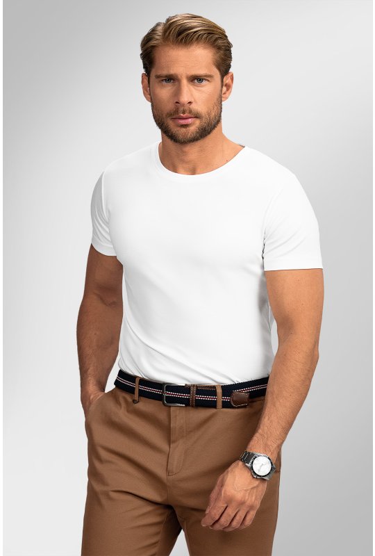 Pánske tričko BANDI, model LUNECO Bianco