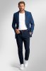 Pánske nohavice BANDI, model STRAIGHT FIT LANVINO  Marin