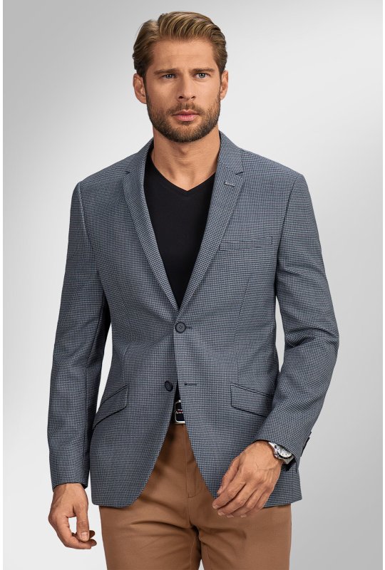 Pánske sako BANDI, model SLIM ROVERETO Grigio