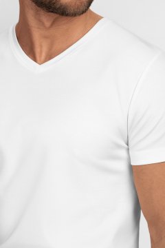 Pánske tričko BANDI, model NELLO Bianco