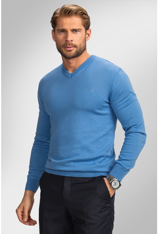 Pánsky sveter BANDI, model GARVENTO Celest